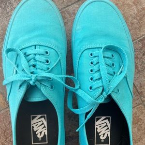 Teal Unisex Vans